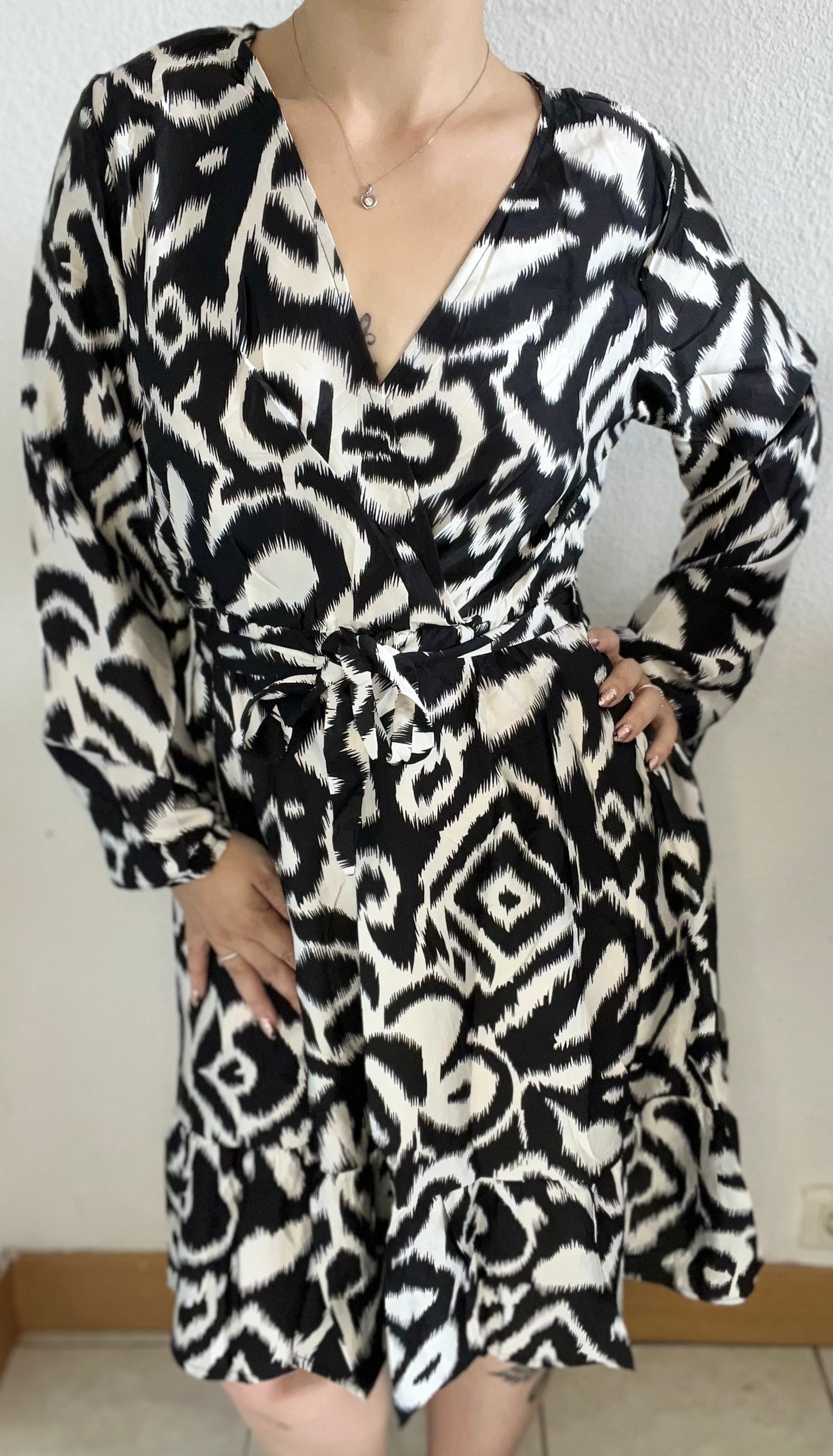 Robe courte imprimé
